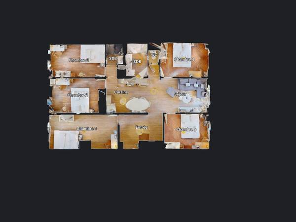 Colocation / Appartement 6 pièces de 96 m², Lyon, Rue Professeur Calmette / Photo 12