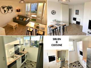 Colocation / 6 rooms apartment · 85 m², Tours, Rue du Capitaine Pougnon