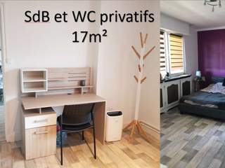 Room share, 4 rooms apartment, Strasbourg