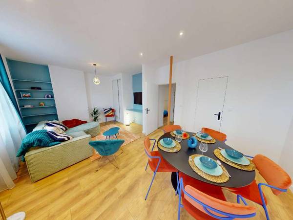 Colocation / Appartement 6 pièces de 105 m², Lyon, Cours Docteur Long / Photo 2