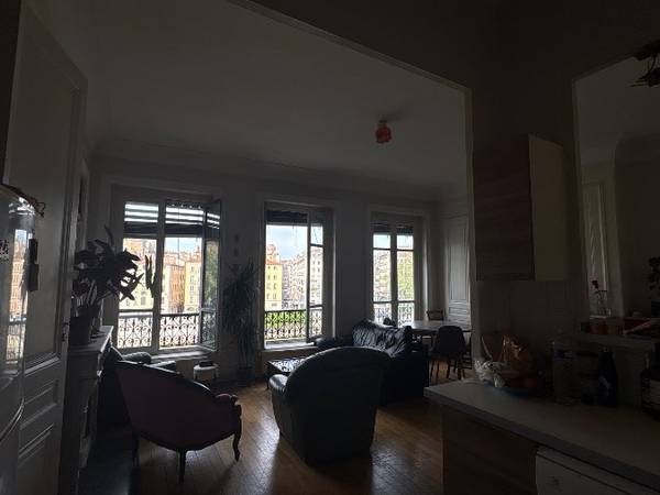Colocation / Appartement 4 pièces de 105 m², Lyon, Quai de Bondy / Photo 2