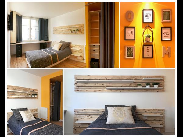 Colocation / Appartement 4 pièces de 60 m², Villeurbanne, Rue du Progrès / Photo 2