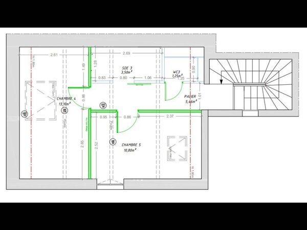 Colocation / Maison 6 pièces de 104 m², Chevry-Cossigny, Rue Charles Pathé / Photo 18