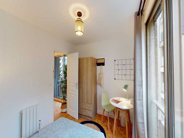 Colocation / Appartement 4 pièces de 80 m², Paris, Allée de Fontainebleau / Photo 2