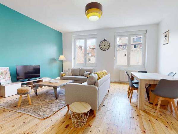 Flatsharing / 6-bedroom flat · 120 m², Saint-Étienne, Rue Pierre Et Marie Curie / Photo 8