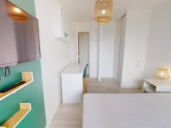 Colocation / Appartement 6 pièces de 76 m², Bron, Rue du Parc / Photo 2