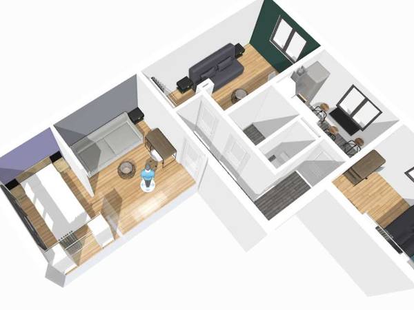 Colocation / Appartement 3 pièces de 51 m², Bezons, Rue Alphonse Cornaille / Photo 2