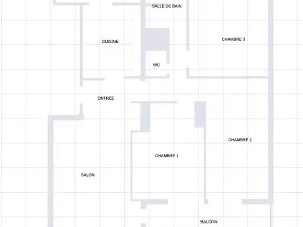 Colocation / Appartement 4 pièces de 69 m², Marseille, Parc Dromel / Photo 9