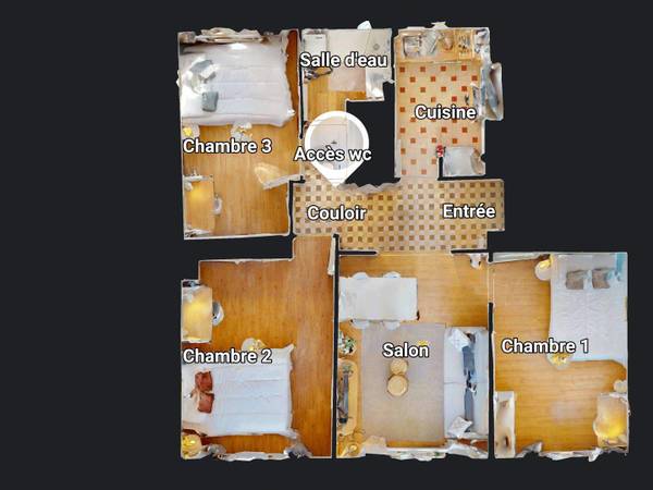 Colocation / Appartement 4 pièces de 58 m², Villeurbanne, Rue Émile Decorps / Photo 18