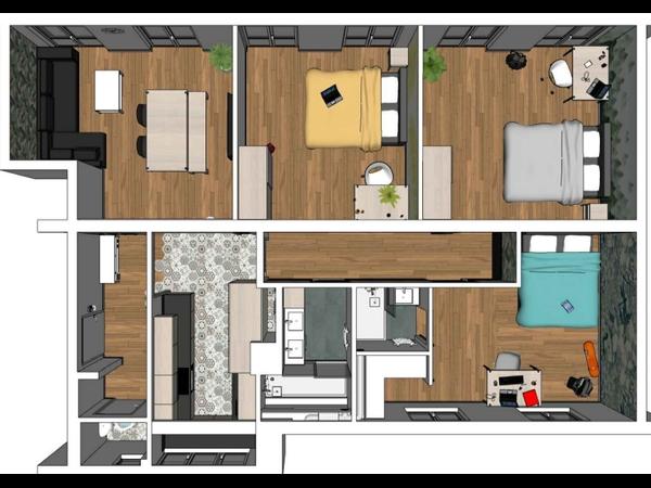 Colocation / Appartement 4 pièces de 95 m², Strasbourg, Rue de la Division Leclerc / Photo 14