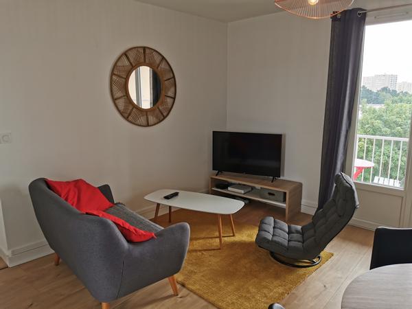 Colocation / Appartement 4 pièces de 67 m², Rennes, Square Édouard Herriot / Photo 2