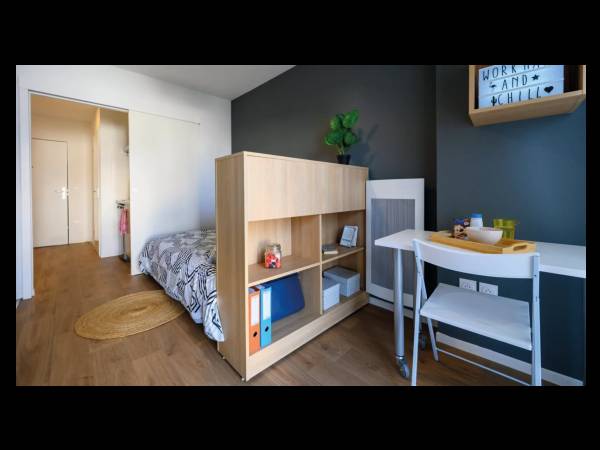 Location / Résidence 1 pièce de 20 m², Toulouse, 100 Av. de Lombez / Photo 2