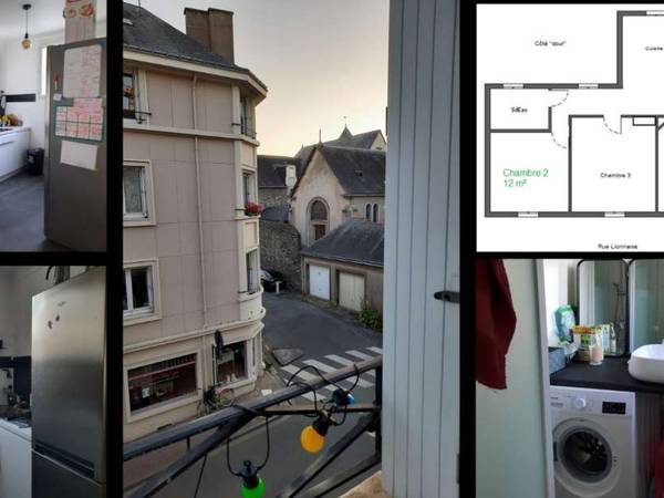 Colocation / Appartement 4 pièces de 73 m², Angers, Rue Lionnaise / Photo 7