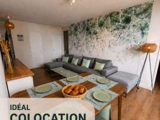 Room share, 7 rooms apartment, Villeurbanne