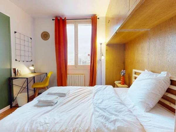 Coliving / Appartement 4 pièces de 82 m², Paris, Place Etienne Pernet / Photo 2