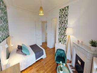 Colocation / Appartement 4 pièces de 100 m², Paris, Rue Meynadier