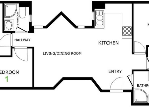 Colocation / Appartement 5 pièces de 73 m², Annemasse, Rue du Faucigny / Photo 14