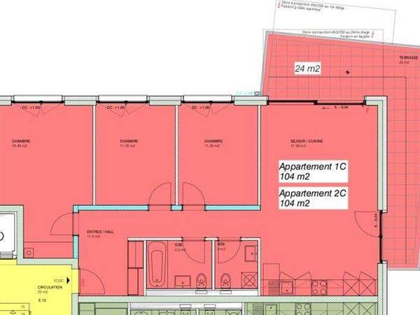Colocation / Appartement 5 pièces de 100 m², Chavannes-près-Renens, Avenue de la Gare / Photo 6