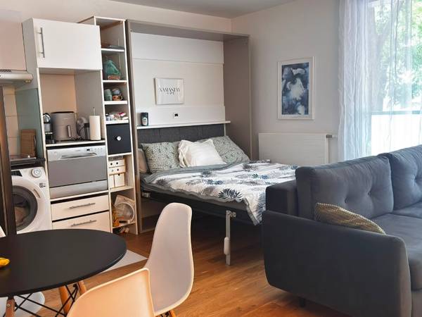 Sous-location / Appartement 1 pièce de 38 m², Paris, Rue Curial / Photo 2