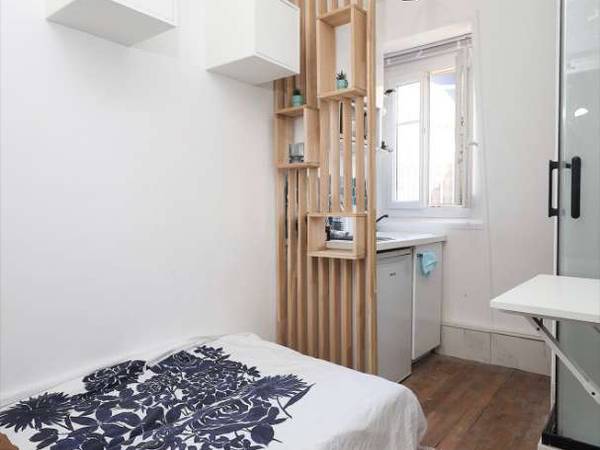 Chambre pour étudiant / Studio de 9 m², Paris, Rue de Courcelles / Photo 6