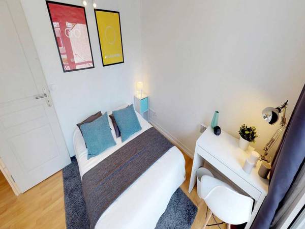 Colocation / Appartement 4 pièces de 70 m², Lille, Rue Jeanne d'Arc / Photo 2