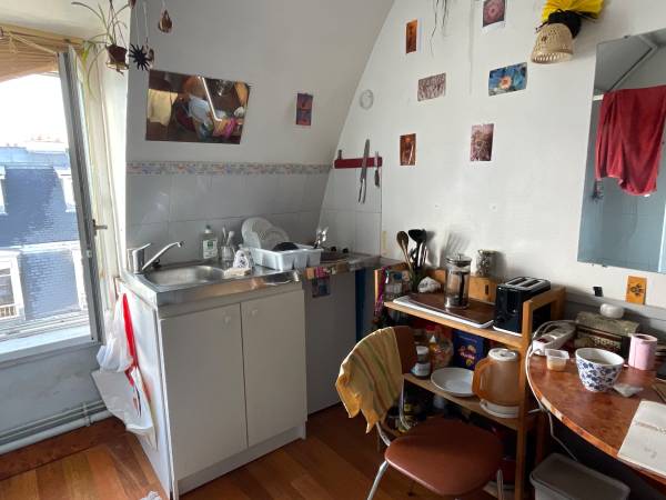 Sous-location / Studio de 11 m², Paris, Rue Dorian / Photo 2