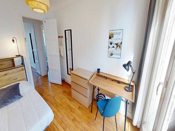 Colocation / Appartement 5 pièces de 100 m², Paris, Place de la Porte de Châtillon / Photo 2