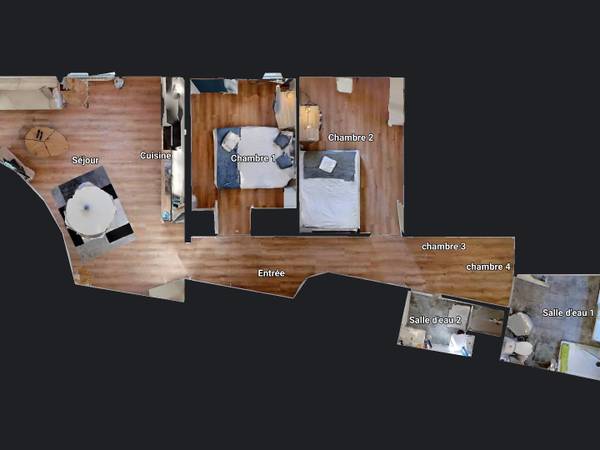 Colocation / Appartement 5 pièces de 84 m², Nancy, Rue Jeannot / Photo 17