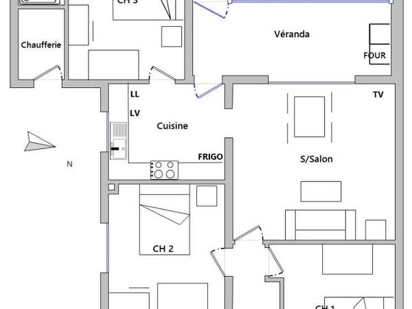 Colocation / Maison 4 pièces de 67 m², La Roche-sur-Yon, Rue Roger Salengro / Photo 2