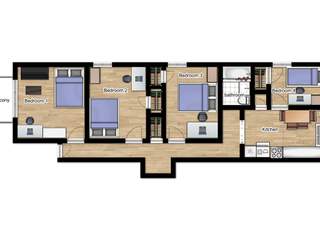 Room share / 4 rooms apartment · 80 m², Montréal