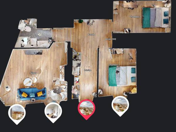 Colocation / Appartement 4 pièces de 64 m², Marseille, Rue François Simon / Photo 16