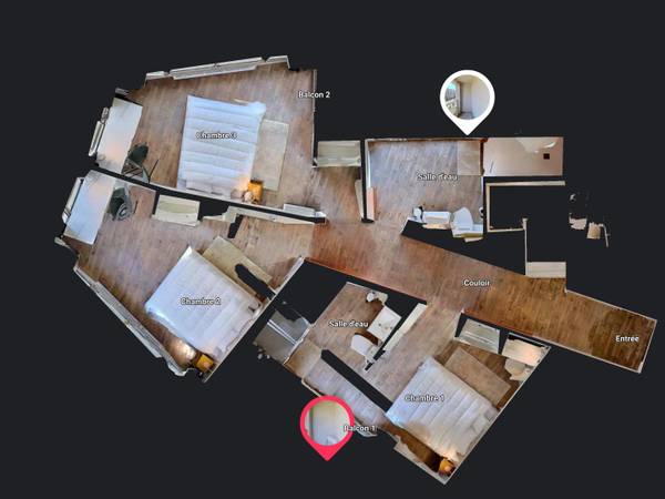 Colocation / Appartement 5 pièces de 141 m², Bordeaux, Boulevard Joliot-Curie / Photo 24
