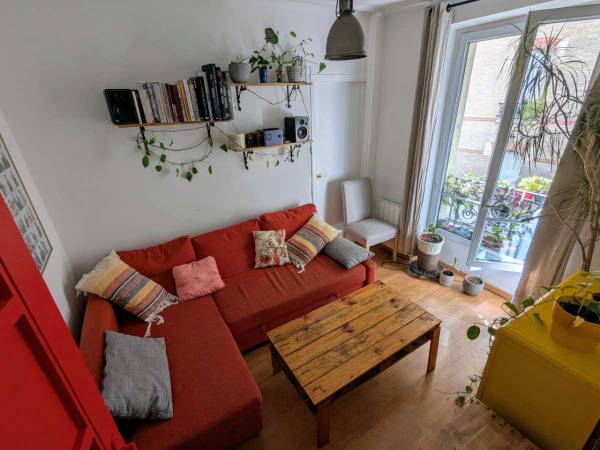Colocation / Appartement 5 pièces de 65 m², Paris, Rue des Pyrénées / Photo 2