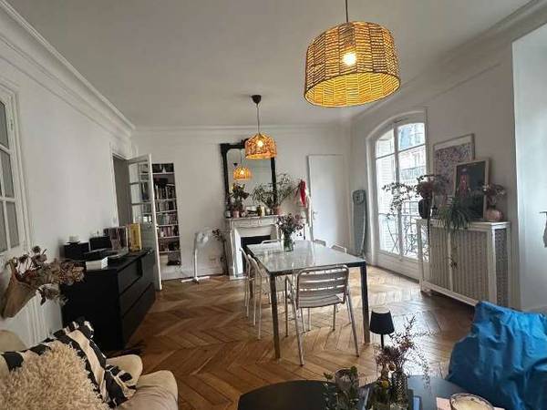 Colocation / Appartement 3 pièces de 66 m², Paris, Rue Damrémont / Photo 2