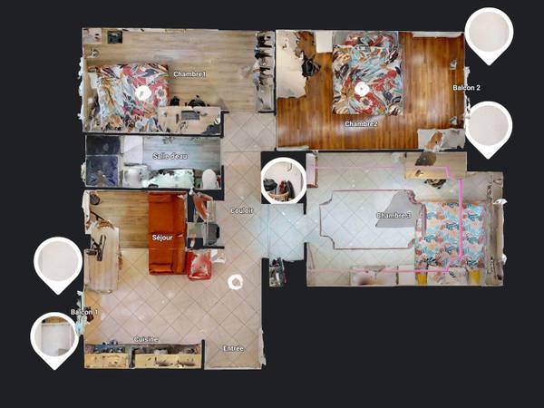 Colocation / Appartement 4 pièces de 75 m², Annemasse, Avenue de la Gare / Photo 22