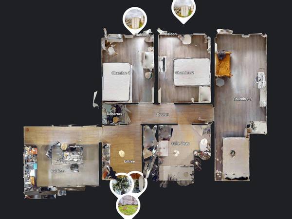 Colocation / Appartement 5 pièces de 86 m², Franconville, Rue de l'Hostellerie / Photo 19