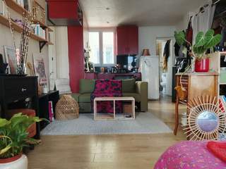 Sous-location / Studio de 25 m², Paris, Rue Boucry