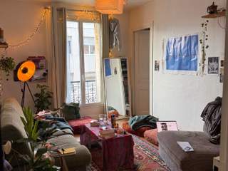 Colocation / Appartement 3 pièces de 42 m², Paris, Rue Bisson