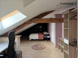 Room share, 4 rooms apartment, Nancy