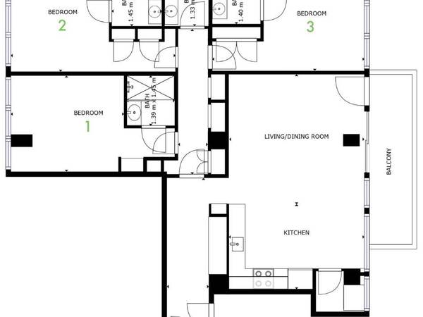 Colocation / Appartement 4 pièces de 78 m², Gaillard, Rue de Geneve / Photo 12