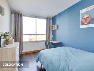 Colocation / Appartement 5 pièces de 89 m², Asnières-sur-Seine, Rue Robert Lavergne