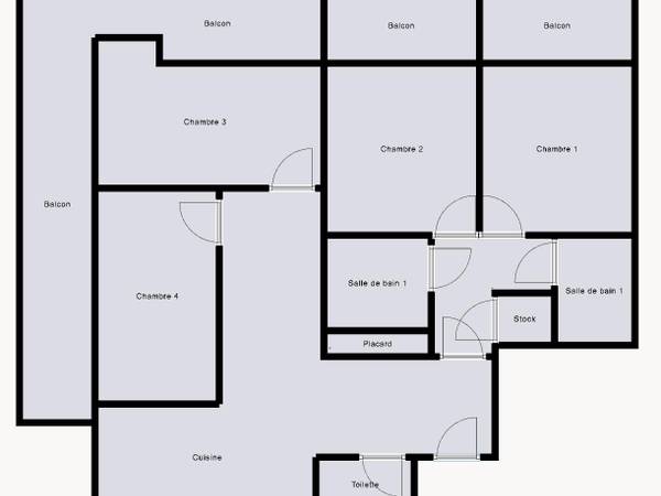 Colocation / Appartement 5 pièces de 86 m², Boulogne-Billancourt, Rue de Bellevue / Photo 6