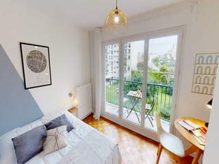 Flatsharing / 5-bedroom flat · 100 m², Paris, Rue Claude Decaen