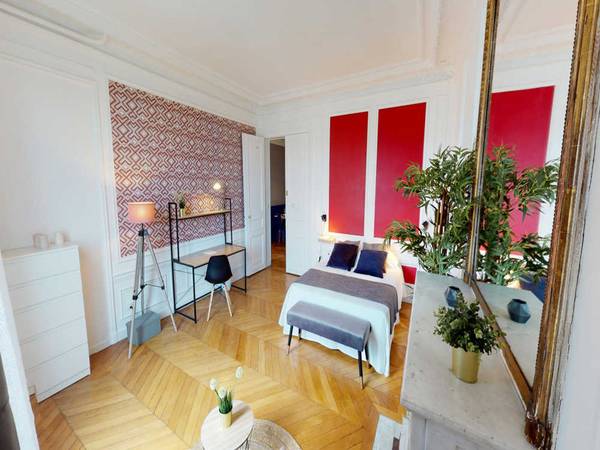 Colocation / Appartement 7 pièces de 180 m², Paris, Boulevard Malesherbes / Photo 2