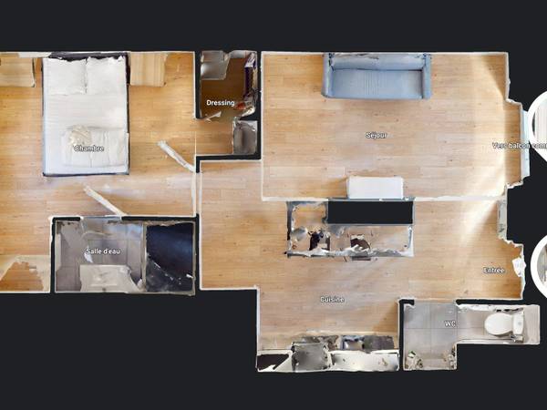 Location / Appartement 2 pièces de 39 m², Saint-Étienne, Rue Robespierre / Photo 21