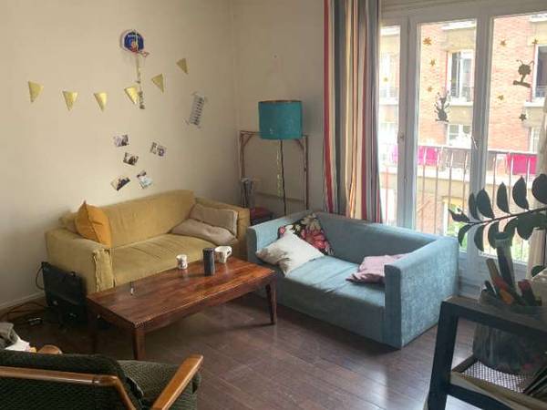 Sous-location / Appartement 4 pièces de 76 m², Pantin, Rue Lakanal / Photo 2