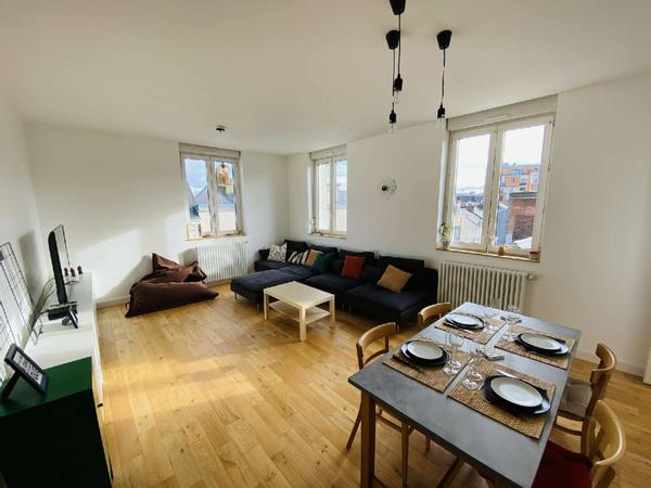 Colocation / Appartement 3 pièces de 65 m², Le Mans, rue Gastelier / Photo 2
