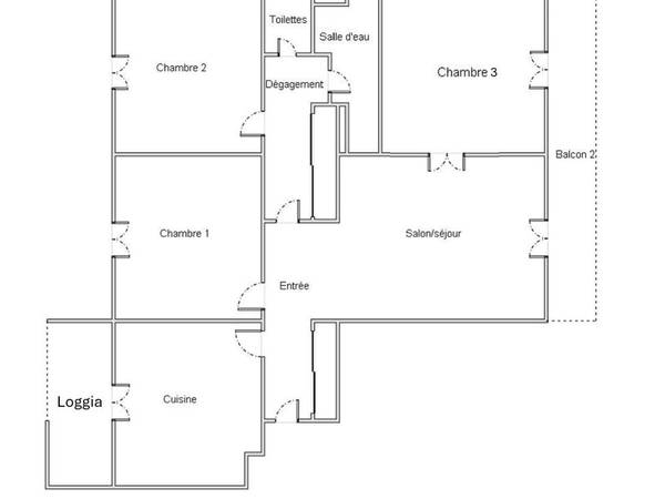 Colocation / Appartement 4 pièces de 66 m², Vénissieux, Avenue Francis de Pressensé / Photo 12