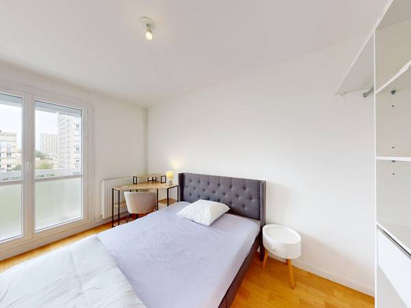 Colocation / Appartement 4 pièces de 73 m², Rennes, Rue du Bourbonnais / Photo 2
