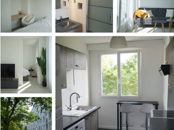 Colocation / Appartement 4 pièces de 60 m², Mont-Saint-Aignan, Parc de la Scie / Photo 2